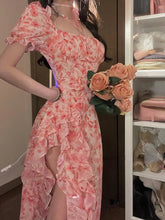 beach floral dress